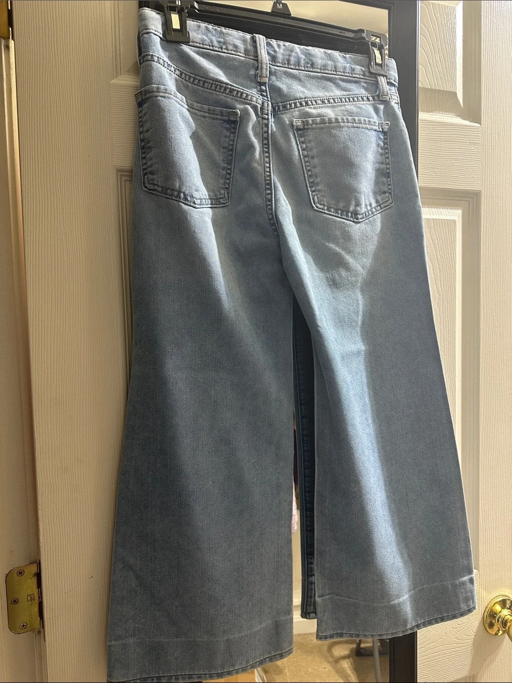 Old Navy Light Blue Wide Leg Jeans